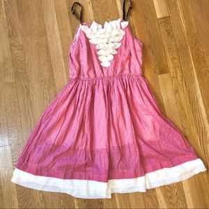 Juniors Pink Sun Dress